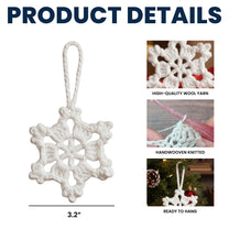 Handmade Snowflake - Crochet Ornament