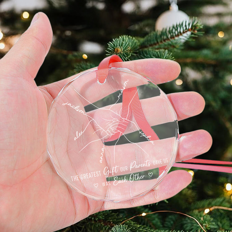 Hands-Line-Art-Custom-Name-Gift-For-Sibling-Personalized-Ornament-3