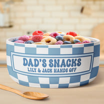 Hands-Off-His-Snacks-Gift-For-Him-Dad-Grandpa--Personalized-Ceramic-Bowl-1
