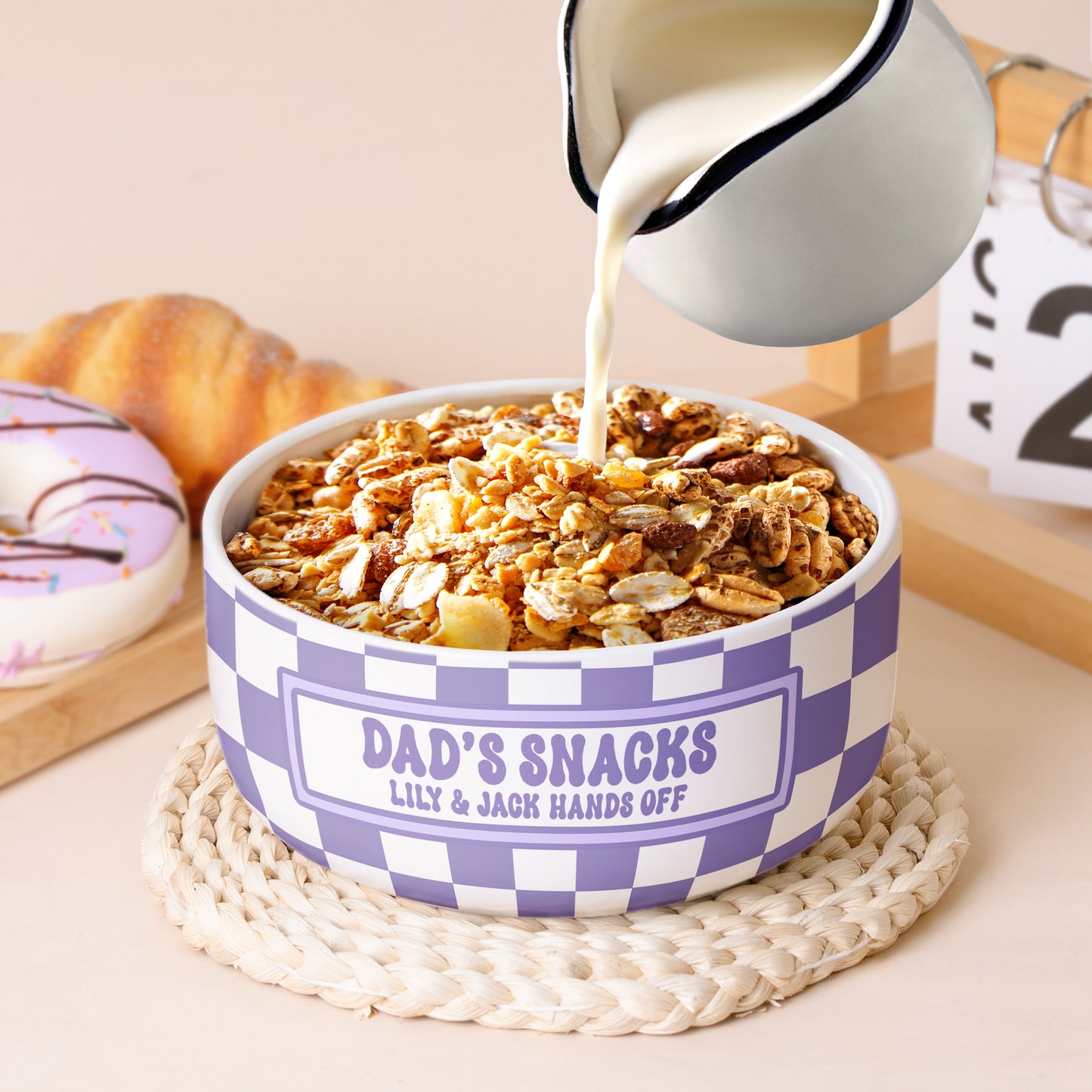 Hands-Off-His-Snacks-Gift-For-Him-Dad-Grandpa--Personalized-Ceramic-Bowl-2