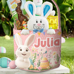 Happy Bunny 3D Print - Personalized Easter Basket