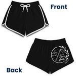 Happy Hoe Funny Gardening Humor - Custom Dolphin Shorts