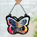 Happy Mother's Day In Heaven - Personalized Window Hanging Suncatcher Photo Ornament