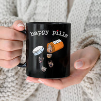 Happy Pills - Personalized Photo Mug