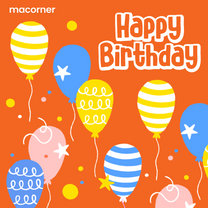 Happy Birthday Macorner Gift Card