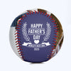 Happy Father&#39;s Day To The World&#39;s Best Dad - Personalized Photo Baseball