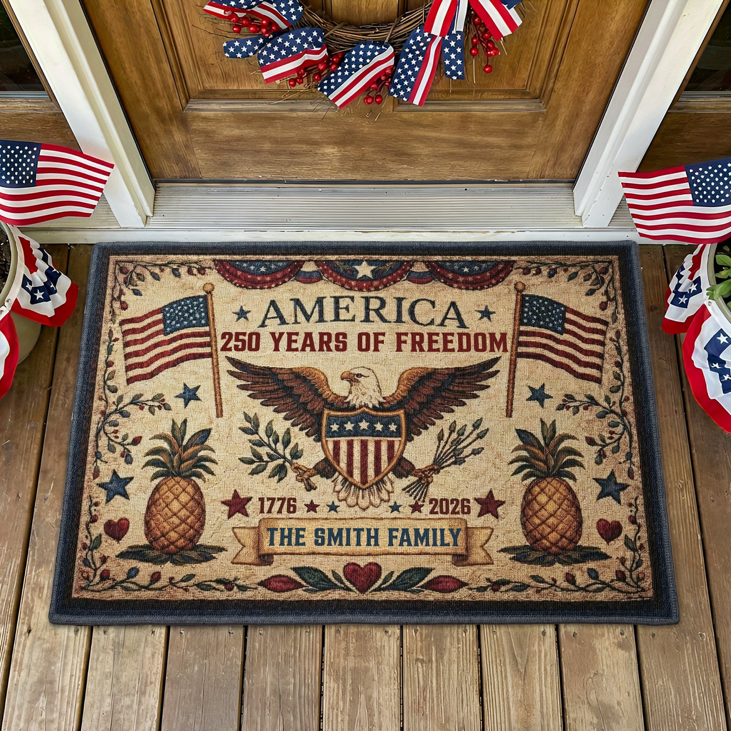 Happy-250Th-Anniversary-Semiquincentennial-Personalized-Doormat-2