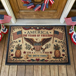 Happy-250Th-Anniversary-Semiquincentennial-Personalized-Doormat-2