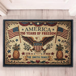 Happy-250Th-Anniversary-Semiquincentennial-Personalized-Doormat-3