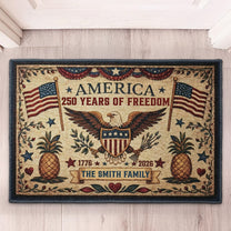 Happy-250Th-Anniversary-Semiquincentennial-Personalized-Doormat-3