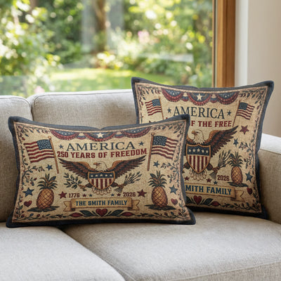Happy 250Th Usa Birthday Semiquincentennial - Personalized Pillow Cover