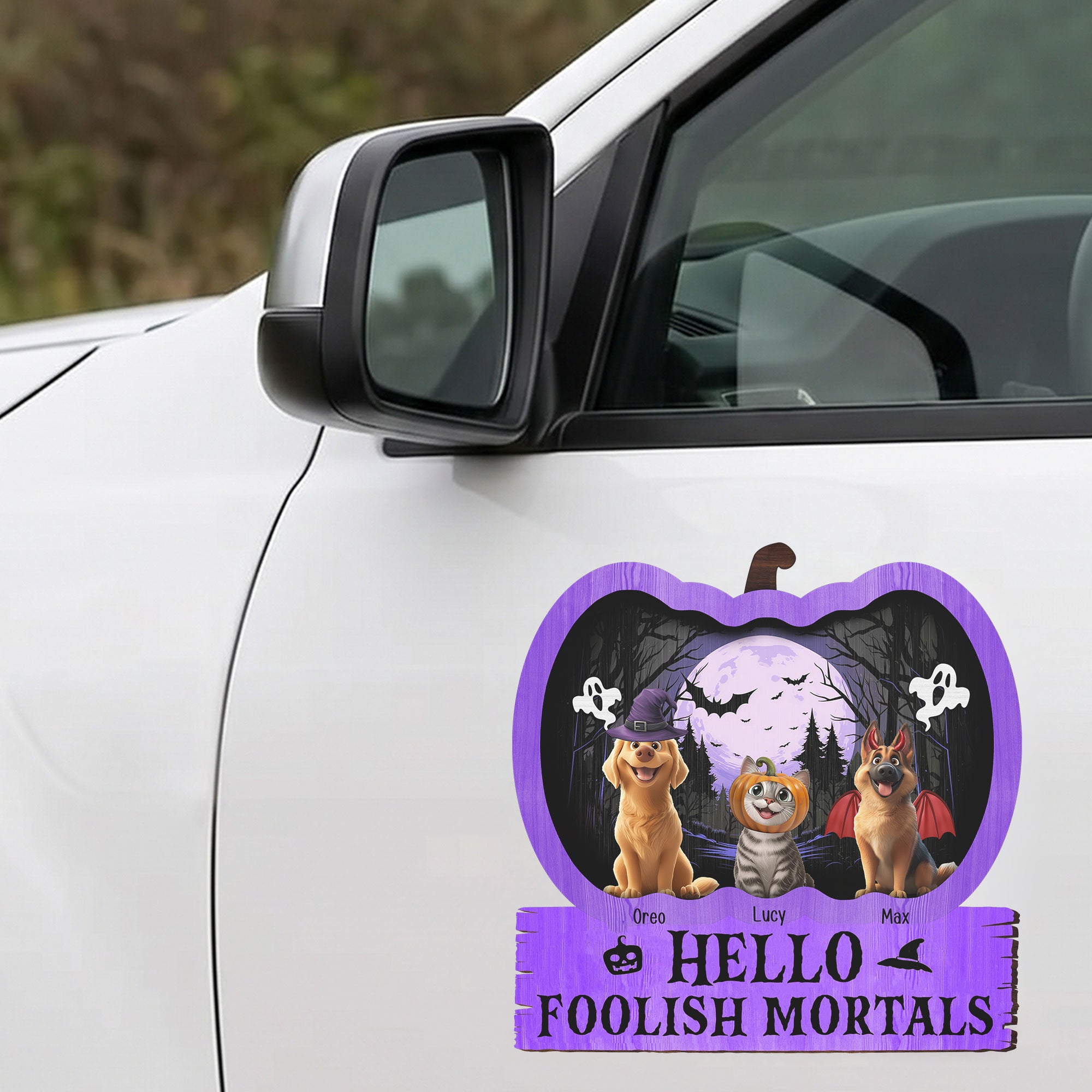 Happy-Howloween-Pumpkin-Personalized-Bumper-Sticker-2