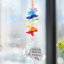 Hardest Goodbye - Personalized Ball Prism Suncatcher