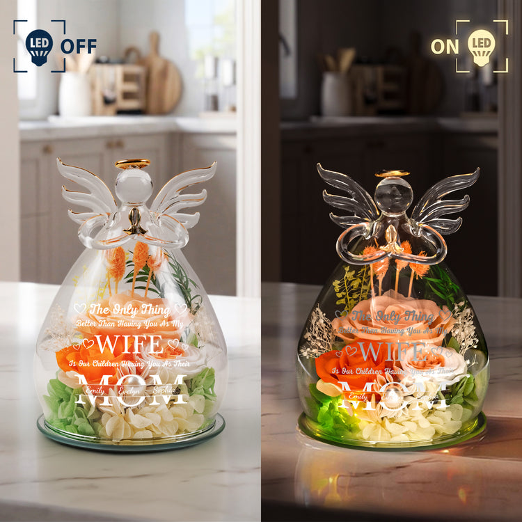 Having-You-As-My-Wife-Mother's-Day-Gift-For-Wife-Personalized-Flower-In-Glass-Angel-Figurines-5