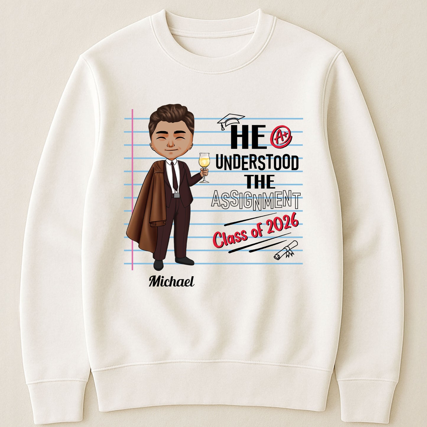 He Understood The Assignment - Personalized Shirt