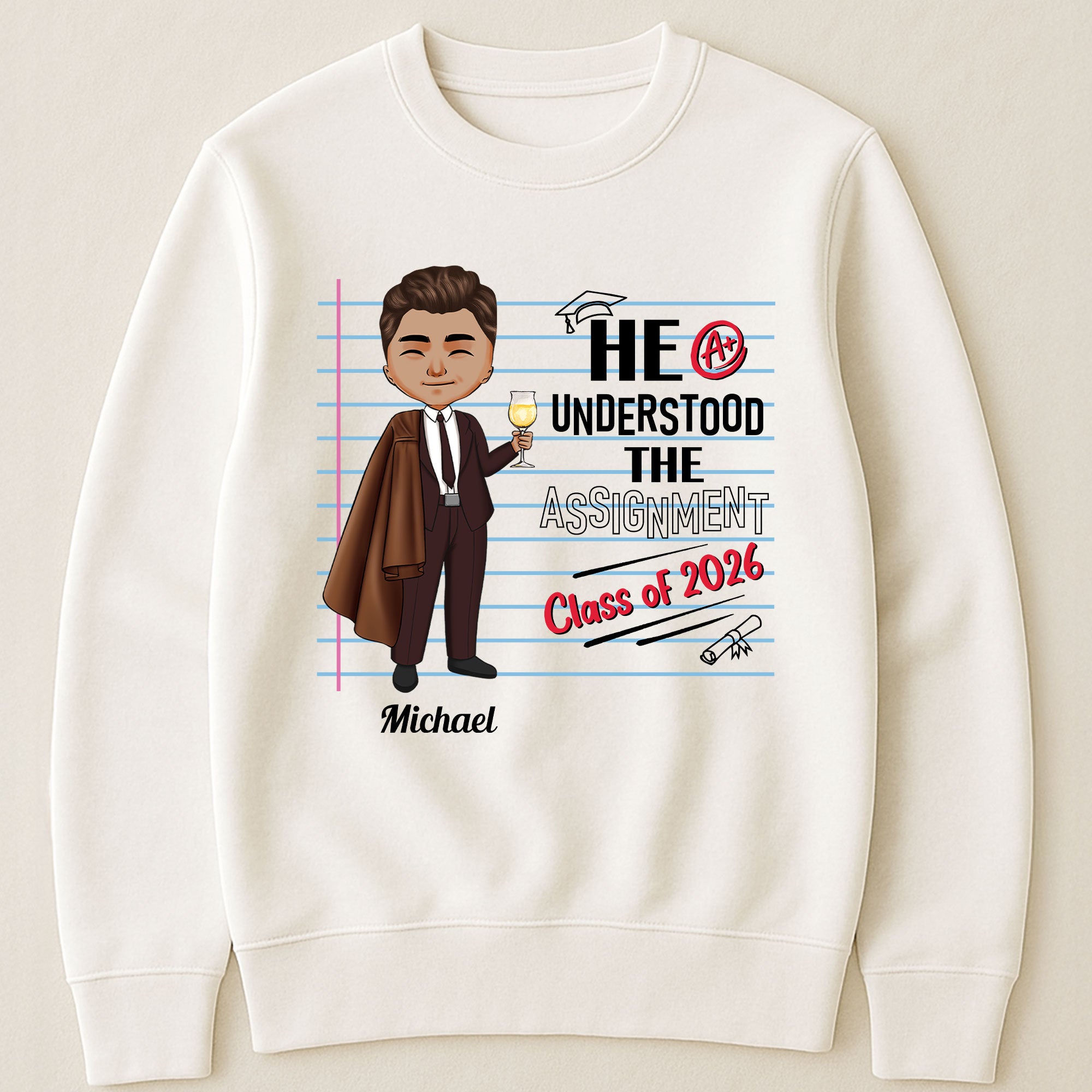 He Understood The Assignment - Personalized Shirt