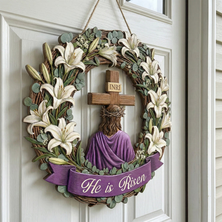 He-Is-Risen-The-Resurrection-Of-Jesus-Easter-Season-Personalized-Wood-Sign-3