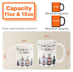 Hearts Come Home For Christmas - Personalized Mug