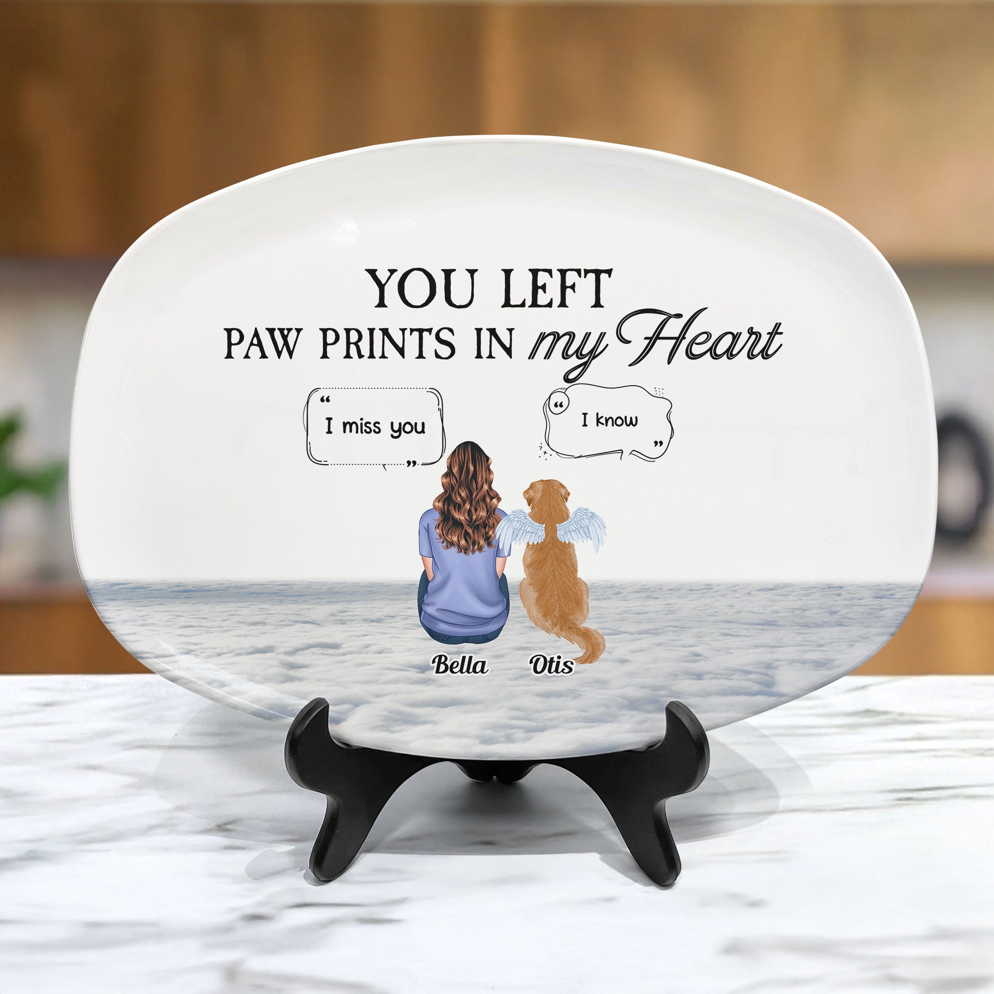 I Still Miss You Pet Memorial - Personalized Platter