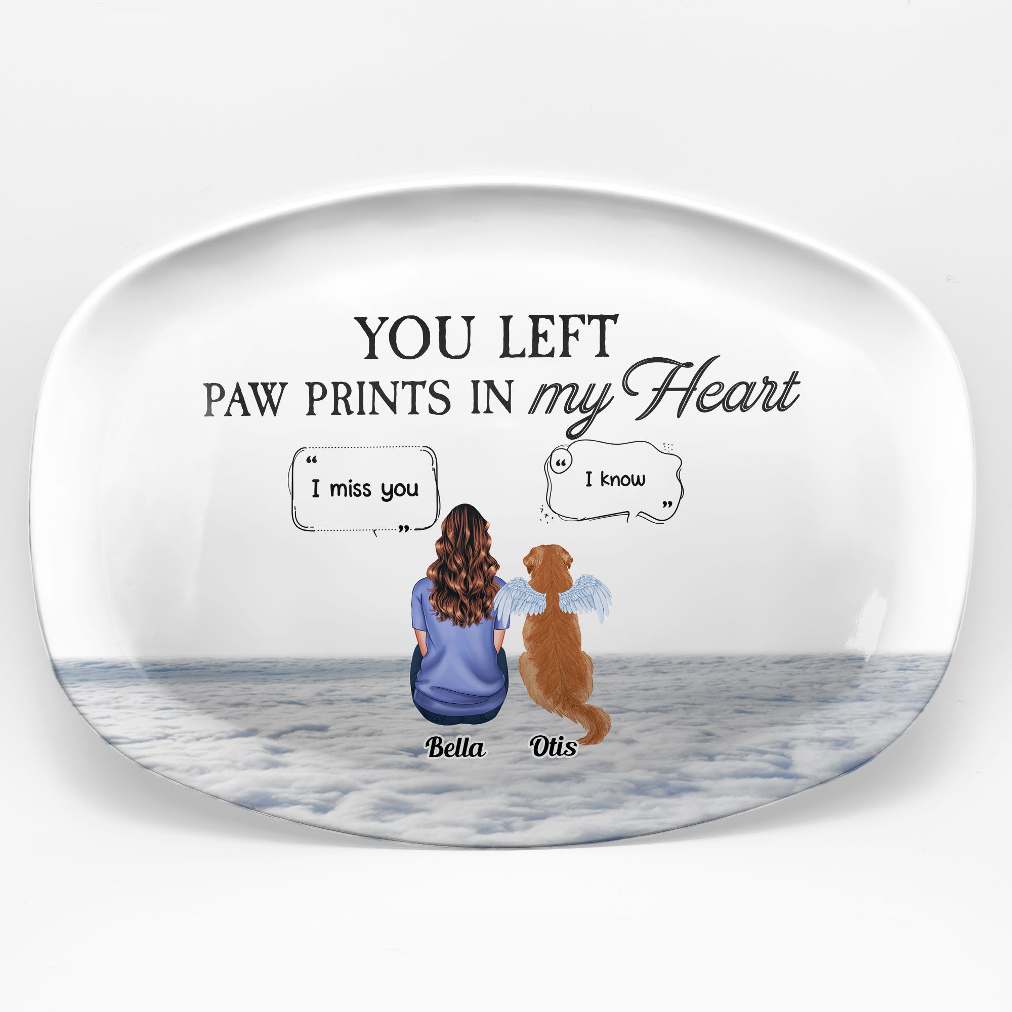 I Still Miss You Pet Memorial - Personalized Platter