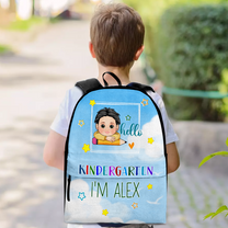 Hello School - Personalized Backpack