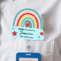Hello-My-Name-Is....Gift-For-Teacher-Personalized-Acrylic-Badge-Reel2