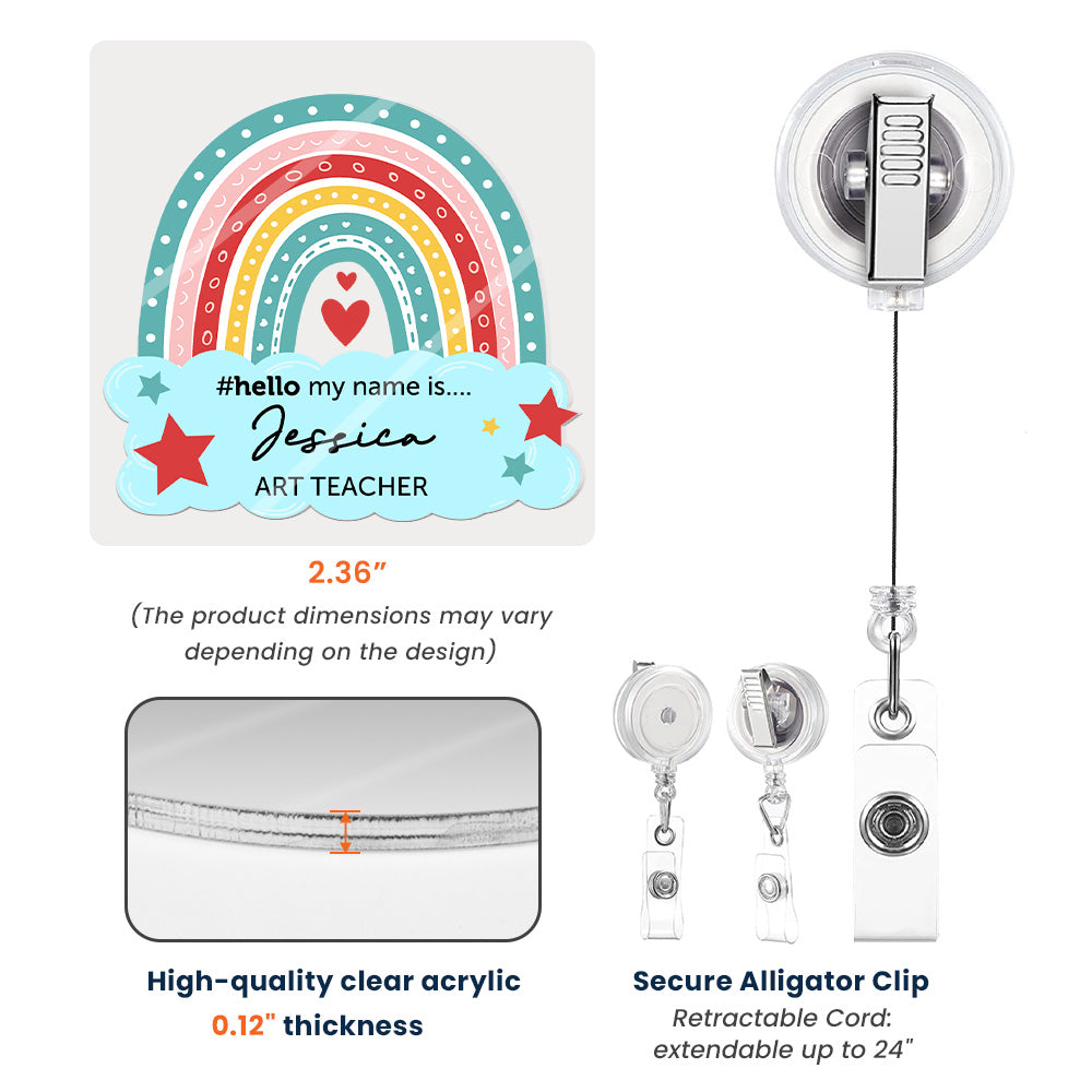 Hello-My-Name-Is....Gift-For-Teacher-Personalized-Acrylic-Badge-Reel6