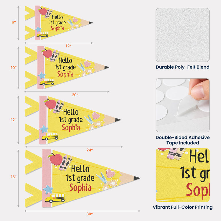 Hello-School-Back-To-School-Gift-For-Kid-First-Day-Of-School-Personalized-Pennant-6