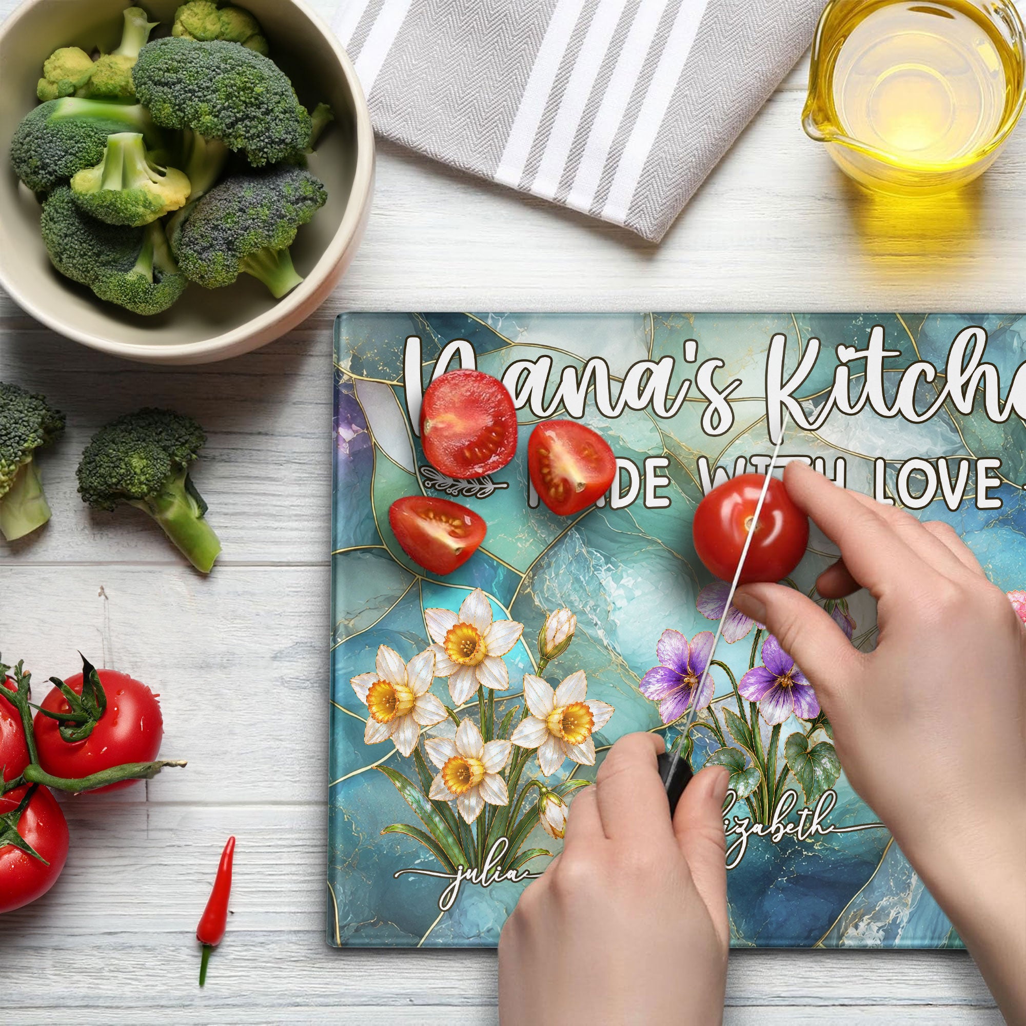 Her-Kitchen-Made-With-Love-Mother-Of-Pearl-Birth-Flower-Personalized-Cutting-Board-3
