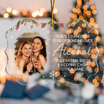 Here's To Another Year - Personalized Photo Ornament