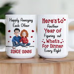 Here's To Another Year Of Figuring Out What's For Dinner Every Night - Personalized Mug
