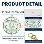 Here's To Another Year Of Us Custom Striped Pattern Christmas Gifts For BFF - Personalized Ornament