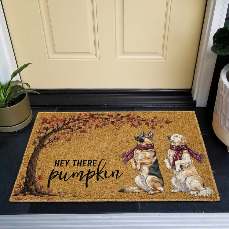 Hey-There-Pumpkin-Autumn-Home-Decor-Personalized-Doormat-2