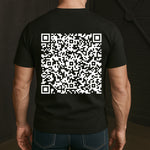 Hidden Swear Words Custom QR Voice - Personalized Back Printed Shirt
