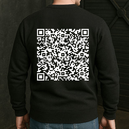 Hidden Swear Words Custom QR Voice - Personalized Back Printed Shirt