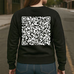 Hidden Swear Words Custom QR Voice - Personalized Back Printed Shirt