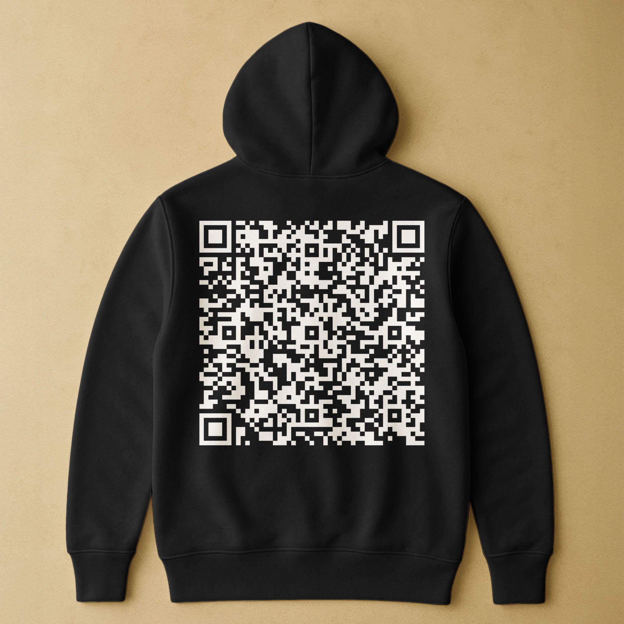 Hidden Swear Words Custom QR Voice - Personalized Back Printed Shirt