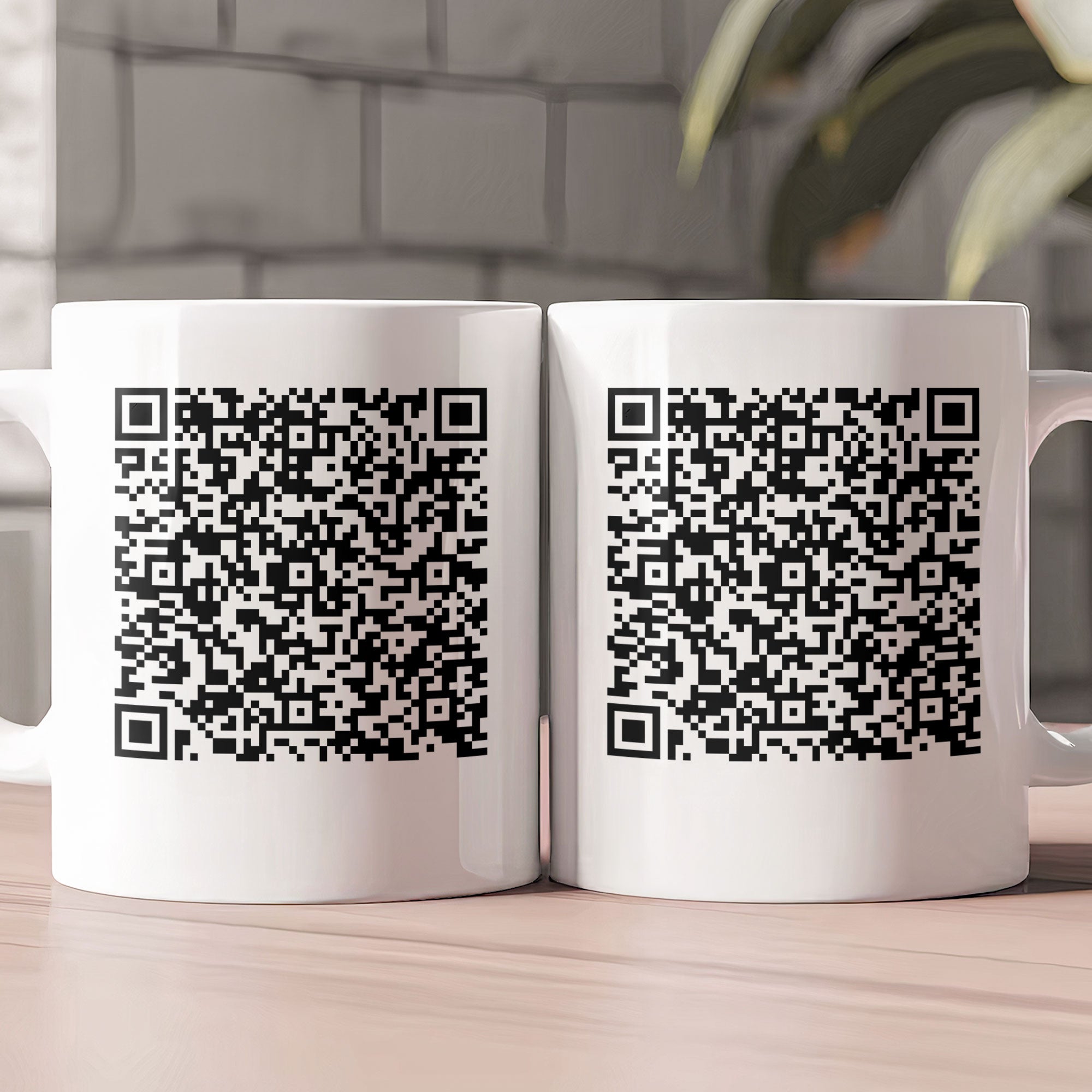 Hidden Swear Words In A Mug Custom QR Voice - Personalized Mug