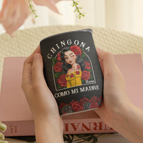 Hispanic Month Birthday Gifts For Hispanics And Latinos - Personalized Wine Tumbler