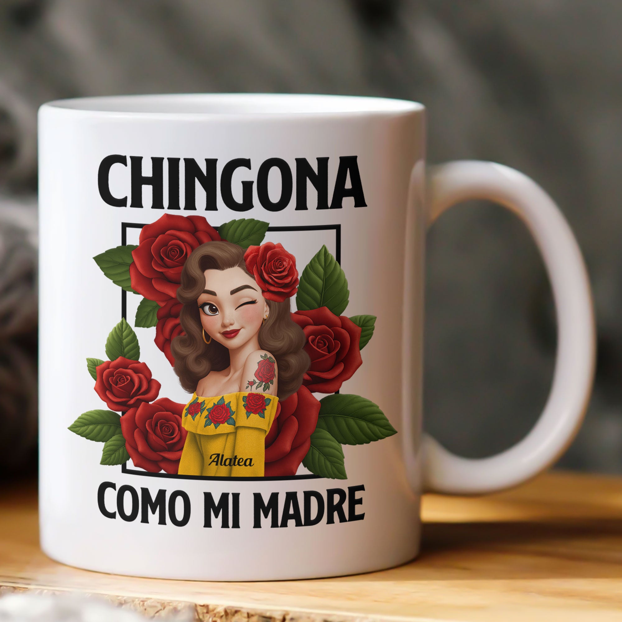 Hispanic Woman Hispanic Month Gift For Hispanics And Latinos - Personalized Mug