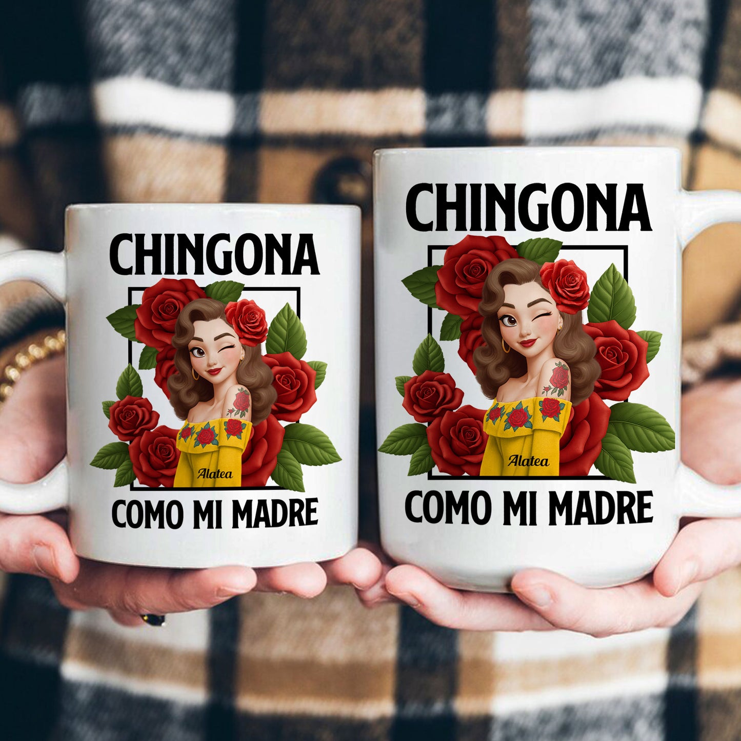 Hispanic Woman Hispanic Month Gift For Hispanics And Latinos - Personalized Mug