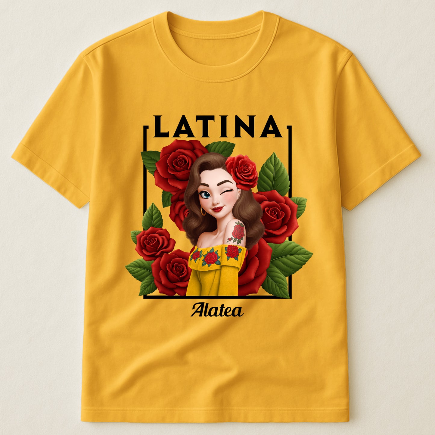 Hispanic Woman Hispanic Month Gift For Hispanics And Latinos - Personalized Shirt