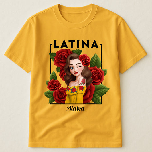 Hispanic Woman Hispanic Month Gift For Hispanics And Latinos - Personalized Shirt