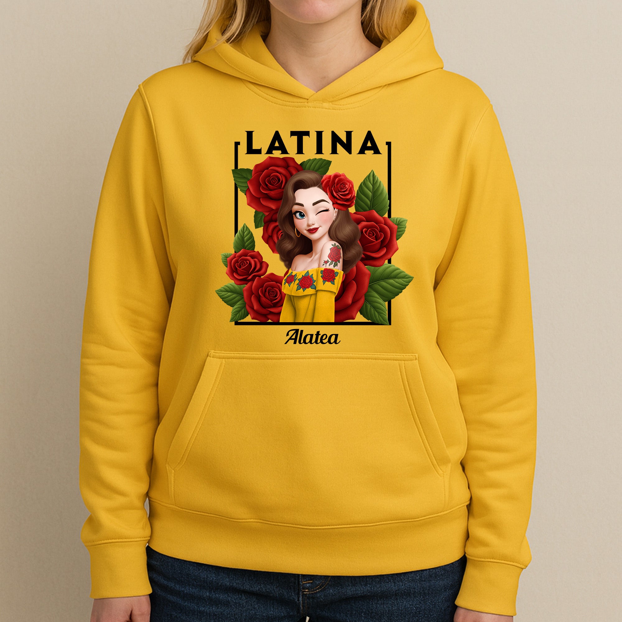 Hispanic Woman Hispanic Month Gift For Hispanics And Latinos - Personalized Shirt