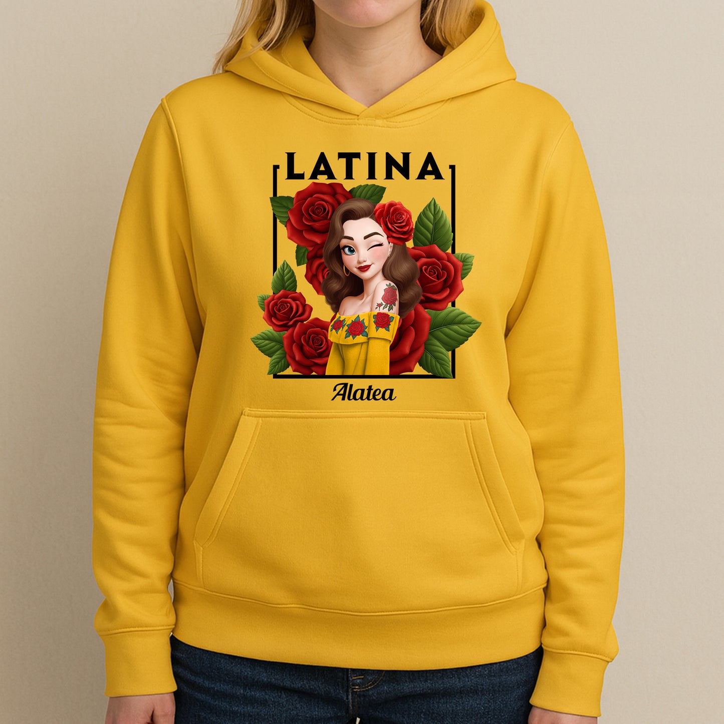 Hispanic Woman Hispanic Month Gift For Hispanics And Latinos - Personalized Shirt