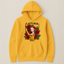 Hispanic Woman Hispanic Month Gift For Hispanics And Latinos - Personalized Shirt