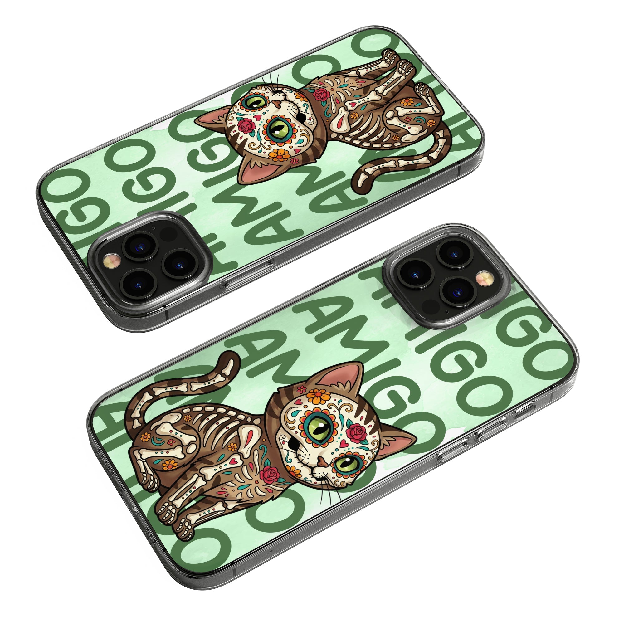 Hispanic-Floral-Custom-Pet-Portrait-Latinos-Day-Of-The-Dead-Personalized-Phone-Case5