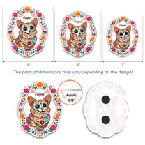 Hispanic-Floral-Pet-Gifts-For-Pet-Owners-Personalized-Magnet-5