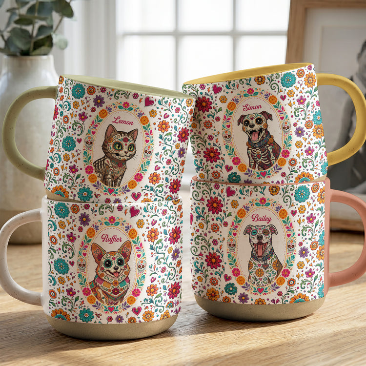 Hispanic-Floral-Pet-Gifts-For-Pet-Owners-Personalized-Mug