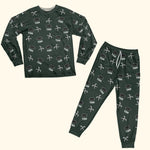 Hockey Custom Name - Personalized Pajama Set